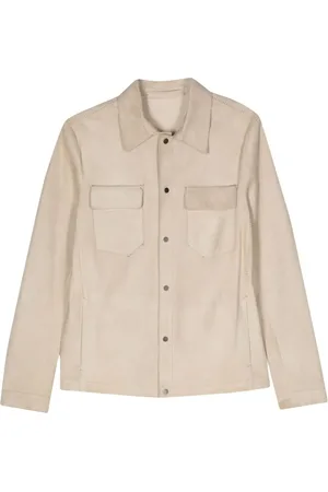 SALVATORE SANTORO Sobrecamisa con botones