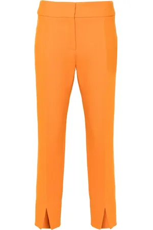 Patou Pantalones capri con cinturón