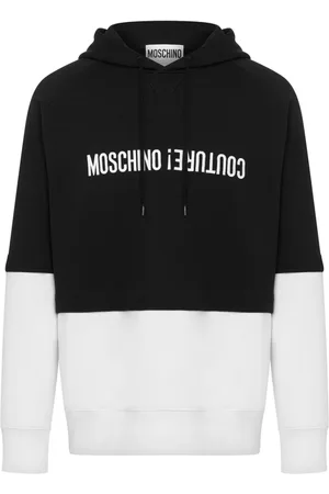 Moschino Sudadera con capucha y diseño colour block