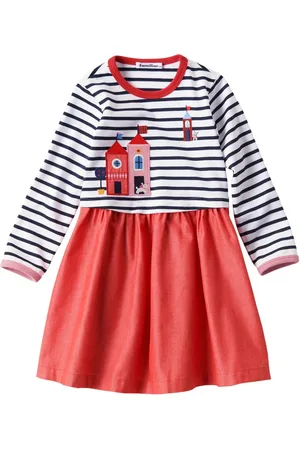 Familiar Vestido a rayas