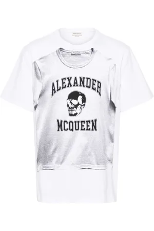 Alexander McQueen Camiseta con estampado gráfico