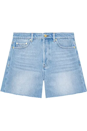Ganni Pantalones vaqueros cortos sin rematar