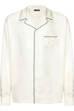 Dolce & Gabbana Camisa con logo bordado