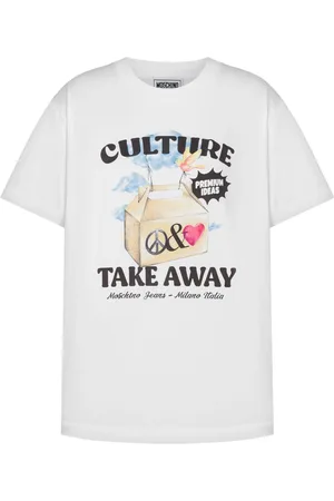 Moschino Camiseta con estampado gráfico