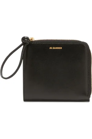 Jil Sander Cartera con logo en relieve