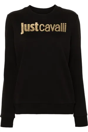 Roberto Cavalli Sudadera con logo estampado