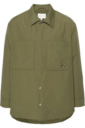 Maison Kitsuné Sobrecamisa con motivo Fox