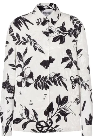 Moschino Camisa con estampado gráfico