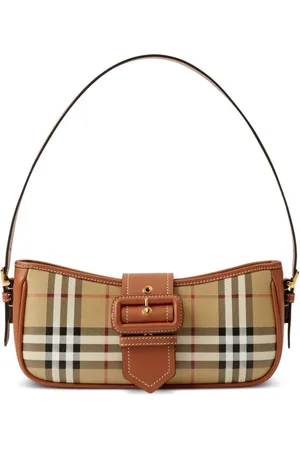 Burberry Bolso de hombro Sling a cuadros