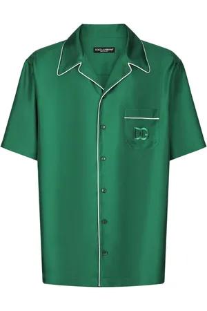 Dolce & Gabbana Camisa con logo bordado