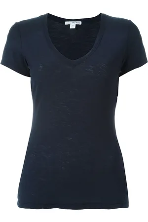 James Perse Camiseta con cuello en V