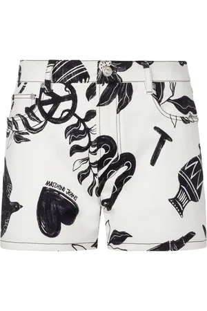 Moschino Pantalones cortos con motivo gráfico
