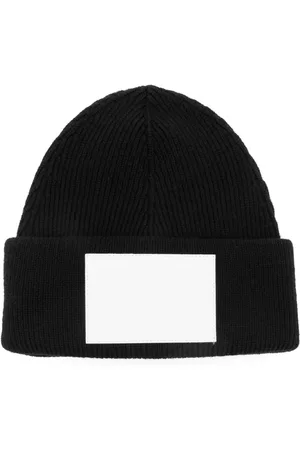 Maison Margiela Gorro de punto con motivo de números