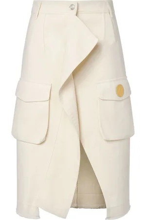 Moschino Falda cargo vaquera