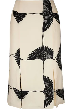 Khaite Falda midi Cupro