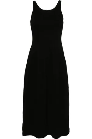 Auralee Vestido Hard Twist con costuras