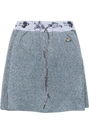 Vivienne Westwood Minifalda Kilt Bea con bordado Orb