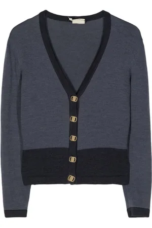 Salvatore Ferragamo Cárdigan con logo grabado