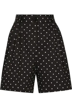 Dolce & Gabbana Shorts de vestir con lunares estampados