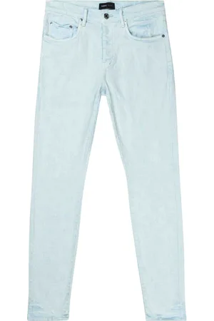 Purple Brand Vaqueros slim de talle medio