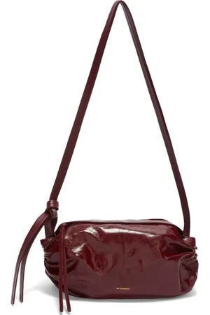 Jil Sander Bandolera con logo estampado
