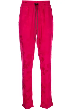 RTA Pantalones Fiona capri con motivo floral