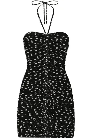 Dolce & Gabbana Vestido de tul con lunares