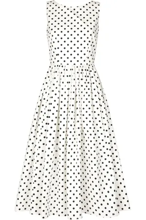 Dolce & Gabbana Vestido midi a lunares