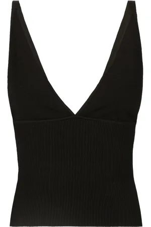 Dolce & Gabbana Top corto de canalé