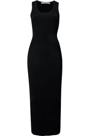 Proenza Schouler Vestido largo de canalé