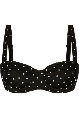 Dolce & Gabbana Sujetador balconette con lunares estampados