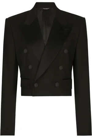 Dolce & Gabbana Blazer corto con doble botonadura