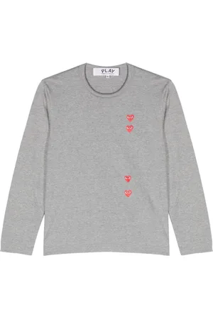 Comme des Garçons Camiseta con corazón estampado