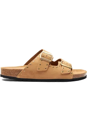 Scarosso Sandalias Hopi de ante con apliques