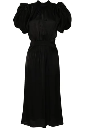 ROTATE Vestido midi con lentejuelas