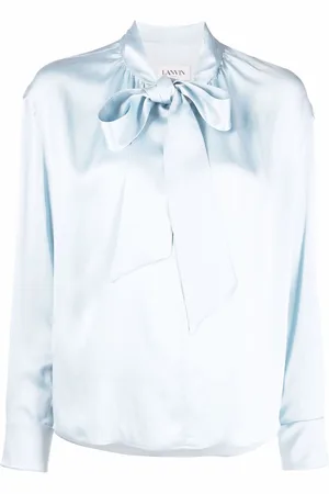 Lanvin Blusa con cierre de lazo