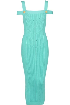 Balmain Vestido con doble tira