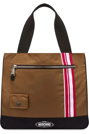 Moschino Bolso shopper con aplique del logo