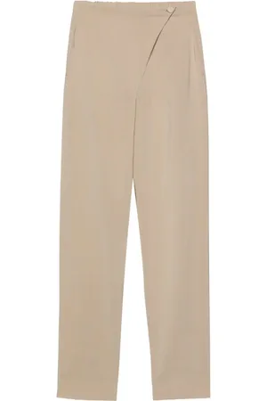 Emporio Armani Pantalones ajustados con panel superpuesto