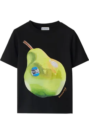 Burberry Camiseta con motivo de pera