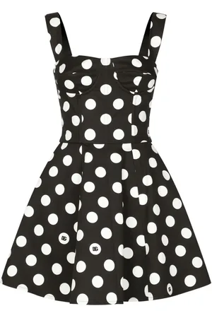 Dolce & Gabbana Vestido corto con lunares