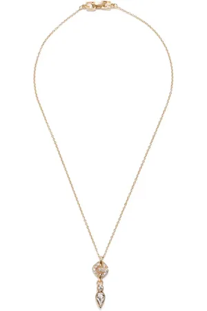 Givenchy Collar con cadena y apliques de strass