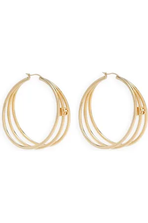 Dolce & Gabbana Pendientes con charm del logo DG