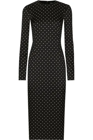 Dolce & Gabbana Vestido midi con motivo de lunares