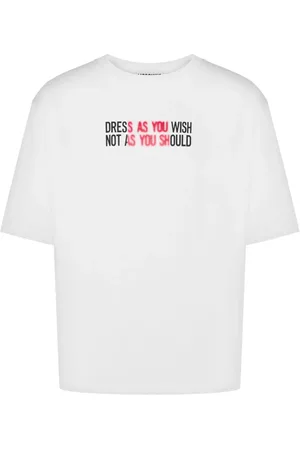 Moschino Camiseta con eslogan estampado