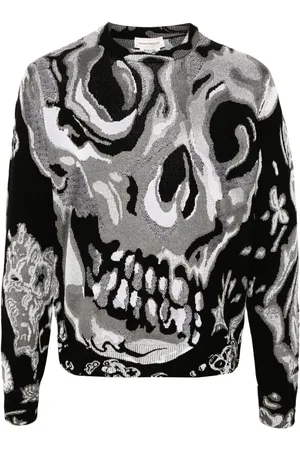 Alexander McQueen Jersey con motivo abstracto