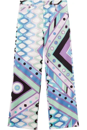 Puccini Pantalones con estampado Vivara