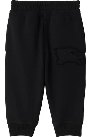 Burberry Pantalones de chándal con bordado EKD