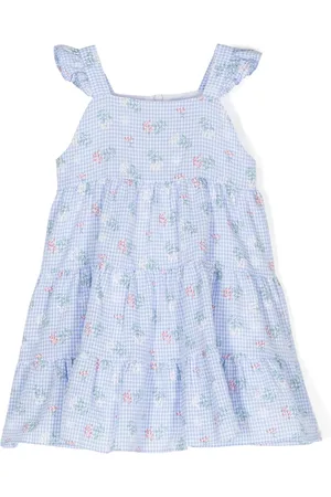 Tartine Et Chocolat Vestido sin mangas a cuadros gingham
