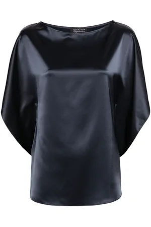 GIANLUCA CAPANNOLO Blusa con cuello barco